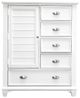 New Classic® Home Furnishings Jamestown White Door Chest-2