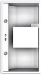 Vent A Hood® Premium Power Lung® 36" White Under Cabinet Range Hood-0