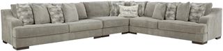 Signature Design by Ashley® Bayless 4-Piece Smoke Sectional