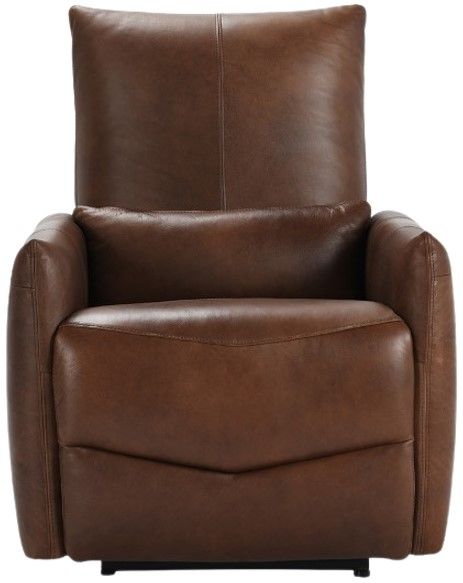 Classic Home Thaya Antique Brown Power Recliner Chair-3