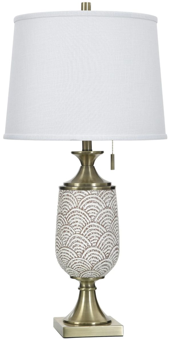 Stylecraft Mesa Hills Gold Table Lamp-0