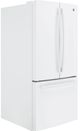 GE® 33" 18.6 Cu. Ft. White Counter Depth French Door Refrigerator-2