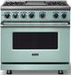 Viking® 7 Series 36" Splash Pro Style Dual Fuel Range with Griddle-3