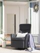 Fjords® Relax Oslo Black Large Dual Motion Swivel Recliner-3
