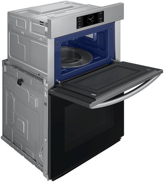 Samsung Bespoke 30" Stainless Steel Oven/Microwave Combination Electric Wall Oven-5