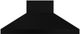 Vent-A-Hood® 66" Black Euro-Style Wall Mount Range Hood-0