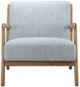 Olliix by INK+IVY Light Blue Novak Lounge Chair-0