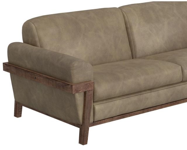 International Furniture Direct Loft Gray/Brown Sofa-3