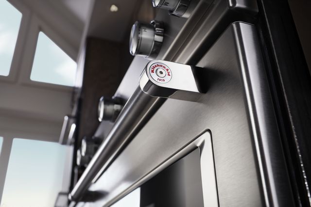 KitchenAid® 30" Stainless Steel Slide In Gas Range-5