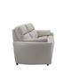 Cheers by Man Wah Fog Leather Power Reclining Sofa-3