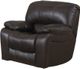 Titus Furniture Chocolate Recliner Chair-0