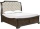 New Classic® Home Furnishings Lyndhurst 4-Piece Walnut King Panel Bedroom Set-2