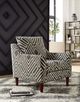 Signature Design by Ashley® Morrilton Natural/Charcoal Next-Gen Nuvella Accent Chair-4