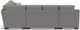 Charisma™ Cypress Gray Stationary Sectional-2