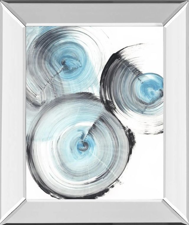 Classy Art Ripple Effect II by Ethan Harper Mirror Framed Wall Art-0