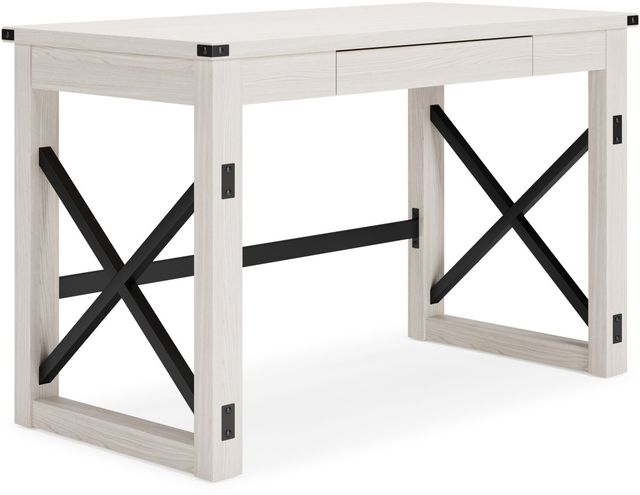 Signature Design by Ashley® Bayflynn Whitewash 48" Home Office Desk-0