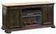 Martin Furniture Sonoma Dark Roast 68" Fireplace TV Stand-0