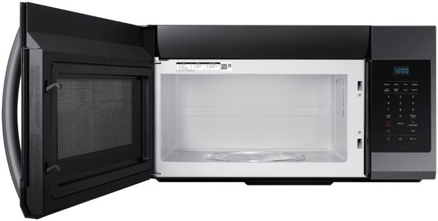 Samsung 1.7 Cu. Ft. Fingerprint Resistant Black Stainless Steel Over The Range Microwave-2