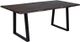 Porter International Designs Manzanita Midnight 82" Dining Table with Trapezoid Base-2