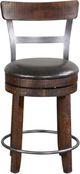 Sunny Designs™ Homestead Tobacco Leaf 30" Swivel Barstool-2