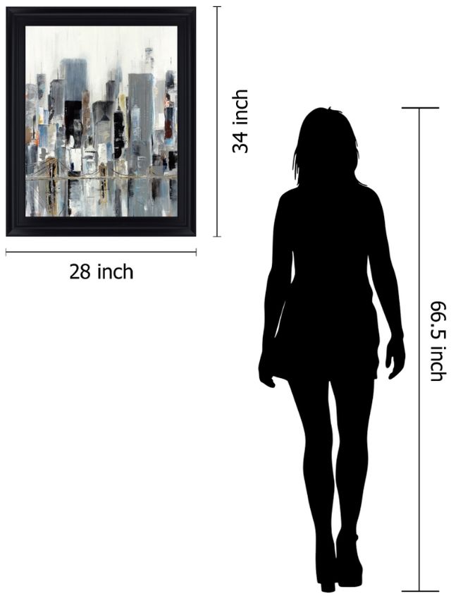 Classy Living Misty Metropolis Wall Art-1