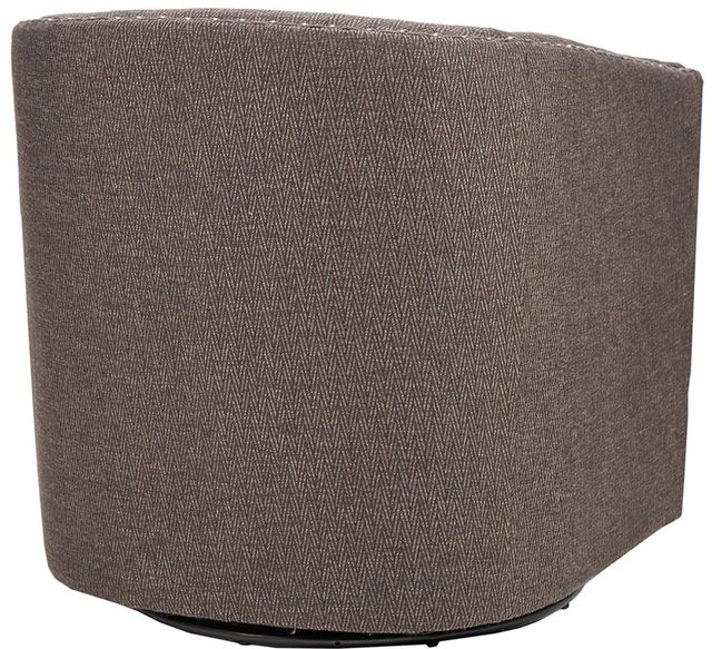 Olliix by Madison Park Chocolate Tyler Swivel Chair-2