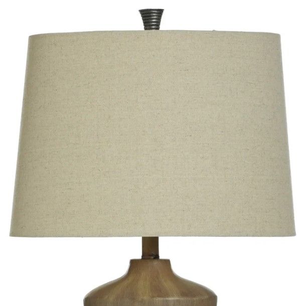 Stylecraft Resin Brown Table Lamp -3