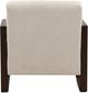 Dovetail Furniture Kori Dark Brown/Cream Occasional Chair-3