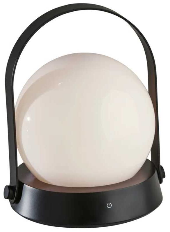 Adesso® Millie Black LED Table Lantern-0