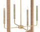 Currey & Company Purebred Natural Large Lantern Chandelier-1