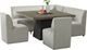 Elements International Jemma 6-Piece Gray Dining Set-0