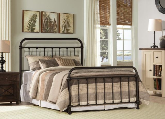HH2 Home Kirkland Dark Bronze King Metal Bed-2