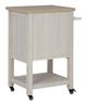 Signature Design by Ashley® Boderidge Antique White Bar Cart-3