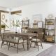 Liberty Furniture Americana Farmhouse 6-Piece Dusty Taupe Rectangular Dining Set -4
