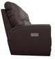 La-Z-Boy® Cassian Walnut Leather Power Reclining Sofa with Headrest-3