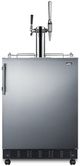 Summit® 24" Stainless Steel Cold Brew/Nitro Coffee Kegerator-0