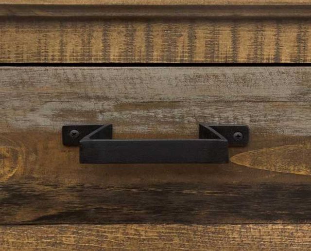 International Furniture Direct Loft Brown Grayish Sofa Table-3
