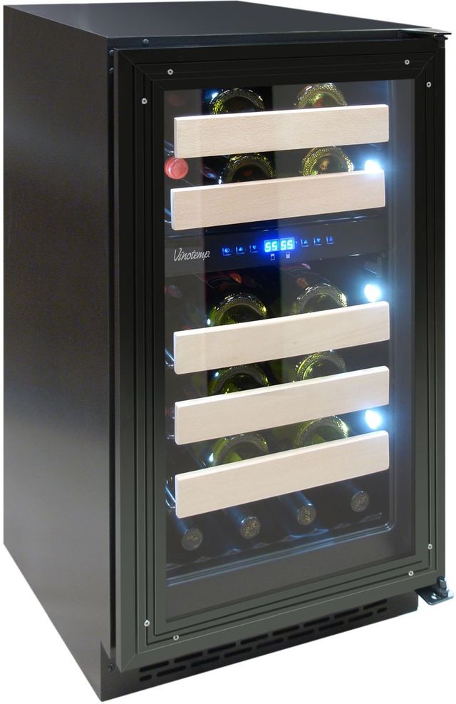 Vinotemp Private Reserve Series 18" Panel Ready Wine Cooler-2