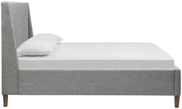 Magnussen Home® Lindon Suave Blanco White Upholstered King Island Bed-2