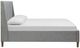 Magnussen Home® Lindon Suave Blanco White Upholstered King Island Bed-2
