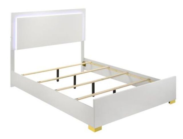 Coaster® Marceline White Queen Panel Bed-1