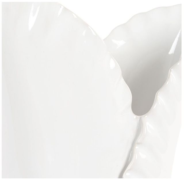 Uttermost® Leafscape 2-Piece White Vases Set-3