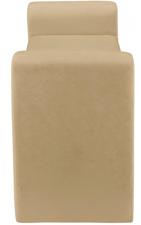 Meridian Furniture Sloan Camel 51" Bench-3