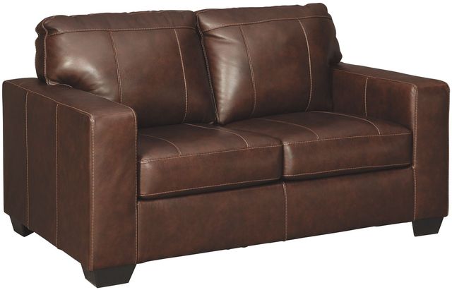 Signature Design by Ashley® Morelos Chocolate Loveseat-0