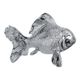 A & B Home Glossy Chrome Fish Figurine -4