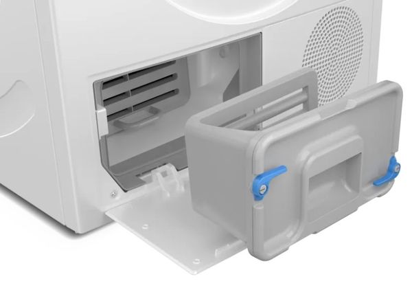 Condenser dryer water reservoir maintenance Condenser dryer water reservoir maintenance
