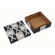A & B Home Black/White Tic-Tac-Toe Game Box-4