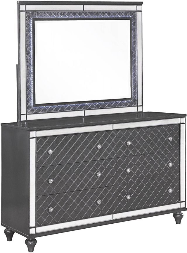 Crown Mark Refino Gray Dresser-2