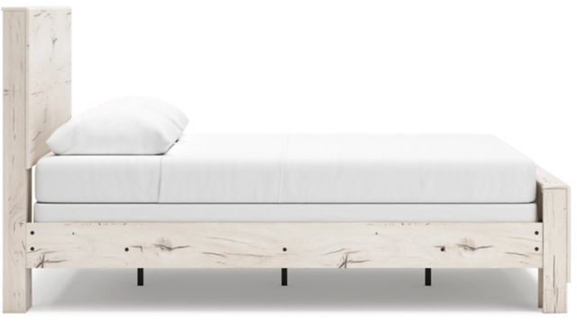 Benchcraft Lawroy Light Natural 5-Piece Queen Panel Bedroom Set-3