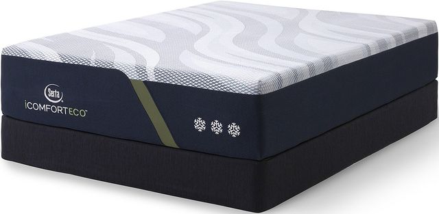Serta® iComfort® ECO™ Foam F40HD Gel Memory Foam Plush Tight Top Queen Mattress-3